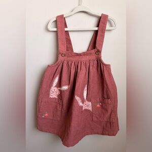 Next Bunny Corduroy Pinafore